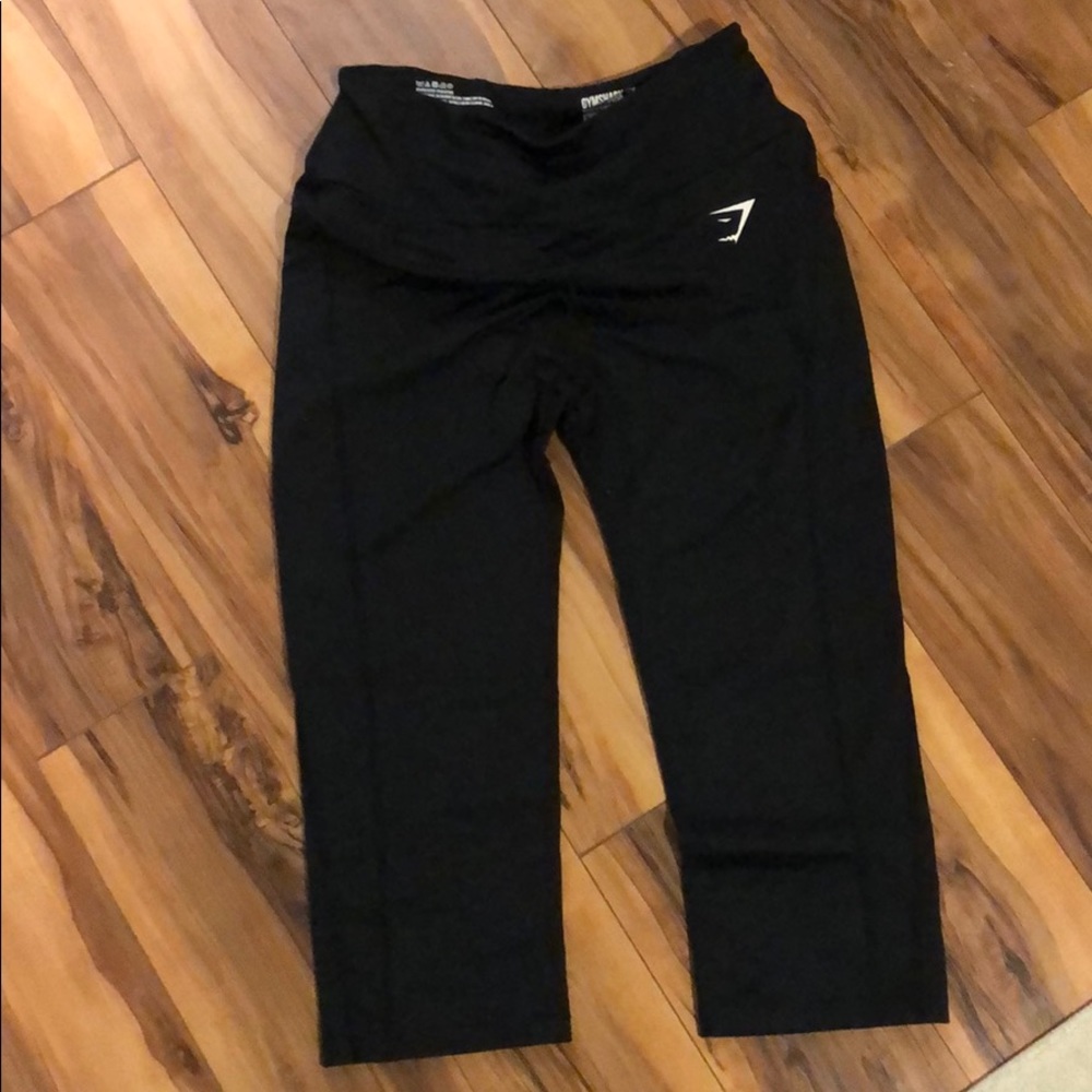 Gymshark Dryfit Black Capri